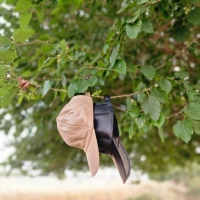 کلاه نقابدار چرم طبیعی
